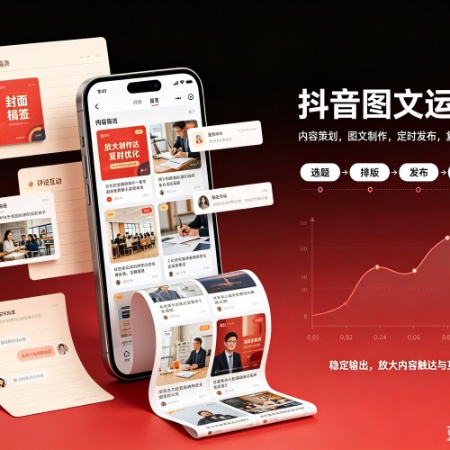 天桥抖音图文代运营服务